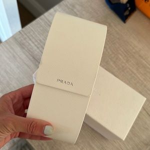 Prada sunglass case & box